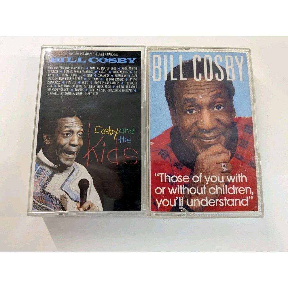 Bill Cosby Cassette Lot of 2 - Those Of You With or Without Children + Classics